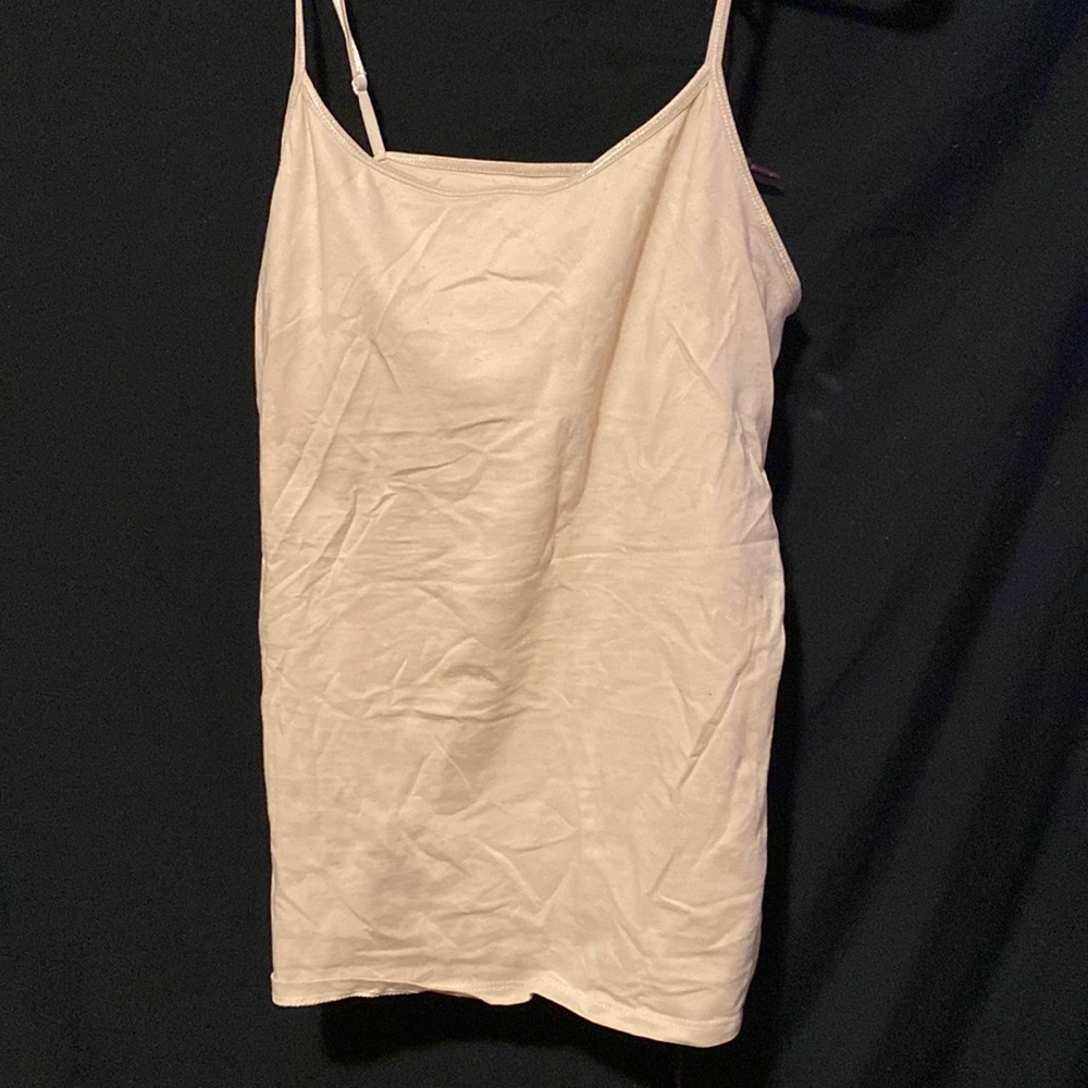 Beige tank top, size XL